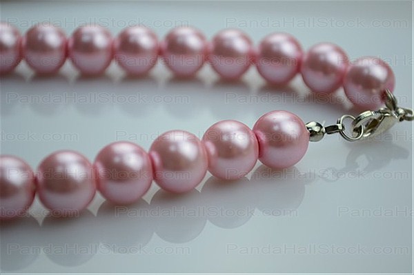 pearl necklace with knots